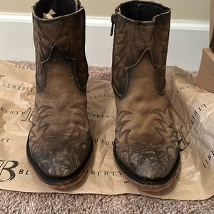 Liberty Black “Katherine” leather boots